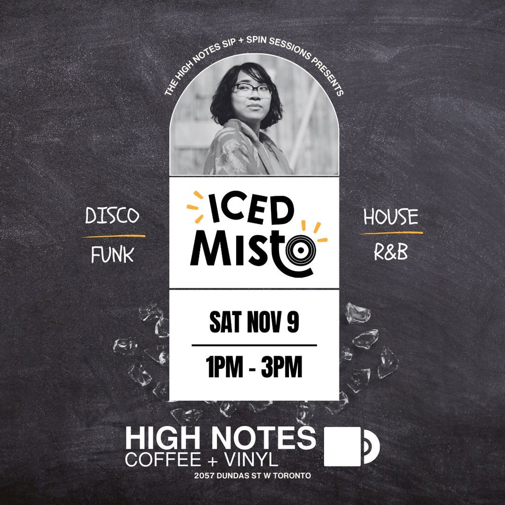 The High Notes Sip + Spin Sessions feat. DJ Iced Misto - Sat Nov 9