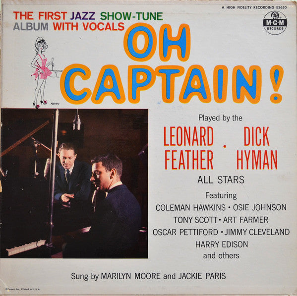 Leonard Feather-Dick Hyman All Stars* : Oh Captain! (LP, Album, Mono)