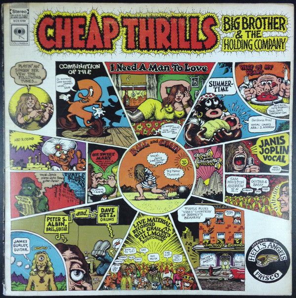 Big Brother & The Holding Company : Cheap Thrills (LP, Album, RP)