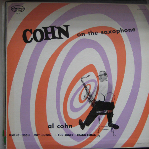 Al Cohn Quintet : Cohn On The Saxophone (LP, Album, Mono, RE)