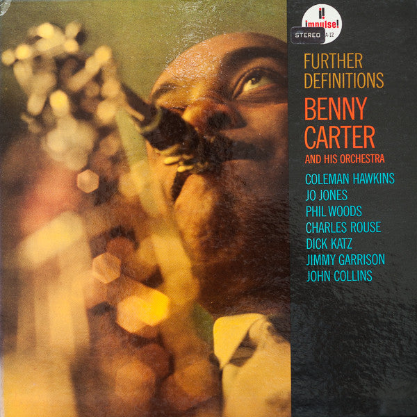 Benny Carter And His Orchestra : Further Definitions (LP, Album, RE, Gat)