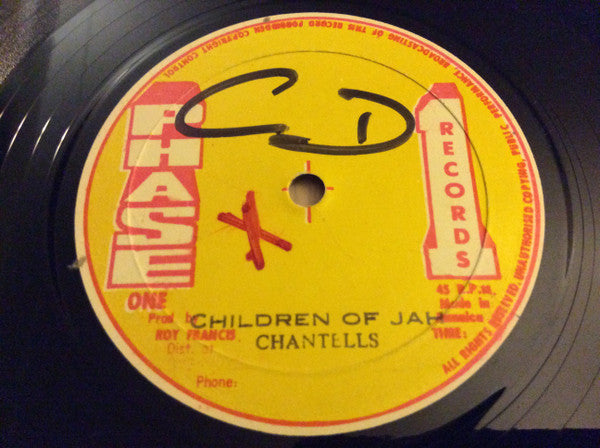 Chantells* : Children Of Jah / Desperate Time (12")