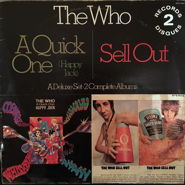 The Who : A Quick One (Happy Jack) / The Who Sell Out (2xLP, Comp, RE, Rai)