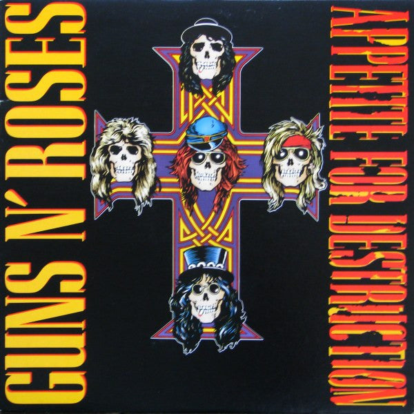 Guns N' Roses : Appetite For Destruction (LP, Album)