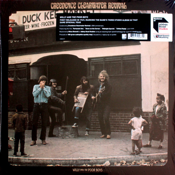 Creedence Clearwater Revival : Willy And The Poor Boys (LP, Album, RE, RM, 180)