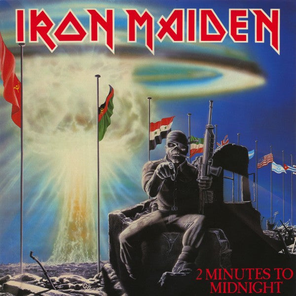 Iron Maiden : 2 Minutes To Midnight (12", Single)