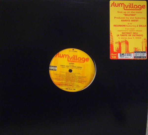 Slum Village : Selfish (12")