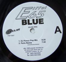 Eiffel 65 : Blue (Da Ba Dee) (12")