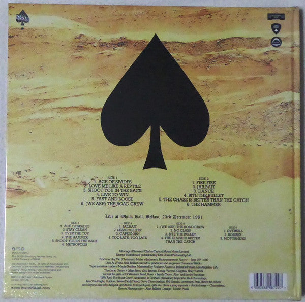 Motörhead : Ace Of Spades (LP, Album, RE, RM, 180 + 2xLP + Dlx, 40t)