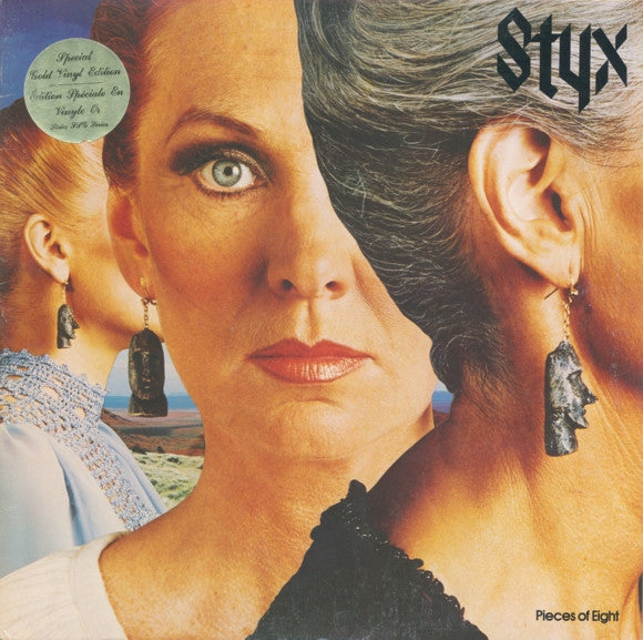 Styx : Pieces Of Eight (LP, Album, S/Edition, Gol)