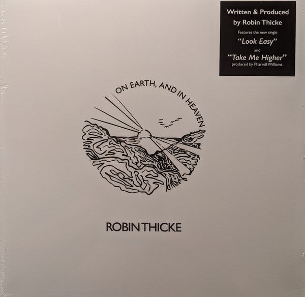 Robin Thicke : On Earth, And In Heaven (LP, Album, Cle)