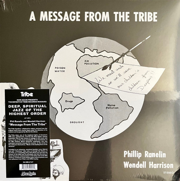 Wendell Harrison & Phil Ranelin : A Message From The Tribe (LP, Album, RE, RM)