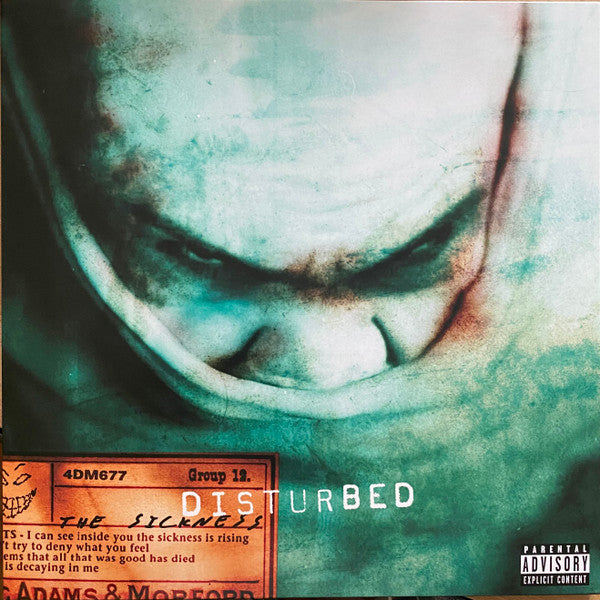 Disturbed : The Sickness (LP, Album, RE, RP)