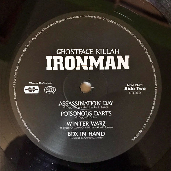 Ghostface Killah : Ironman (2xLP, Album, RE, RP, 180)