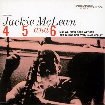 Jackie McLean : 4, 5 And 6 (LP, Album, Mono, Ltd, RE, RM, 180)