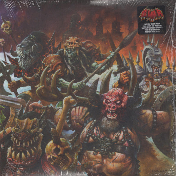 Gwar : The New Dark Ages (2xLP, Album, Gol)