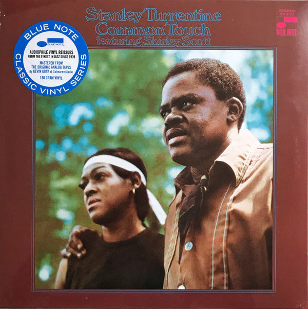 Stanley Turrentine Featuring Shirley Scott : Common Touch (LP, Album, RE, 180)