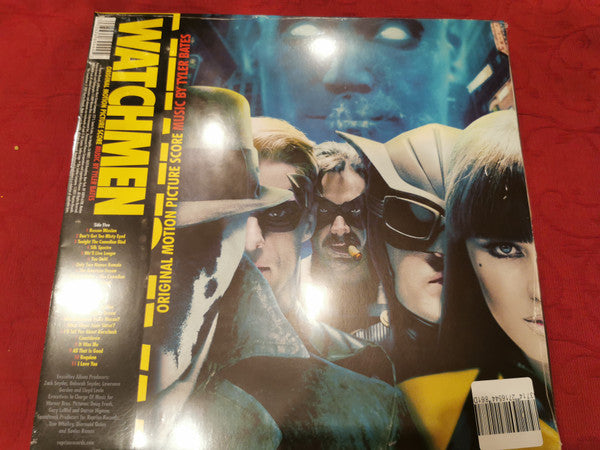 Tyler Bates, Various : Watchmen (Original Motion Picture Soundtrack & Score) (LP, Yel + LP, S/Sided, Etch, Yel + LP, Blu + Album)