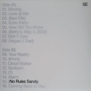 Sylvan Esso : No Rules Sandy (LP, Album, Club, Ltd, Num, Ora)