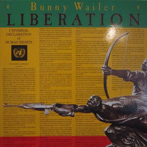 Bunny Wailer : Liberation (LP, Album, Gat)