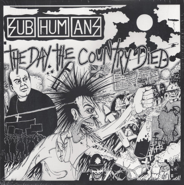 Subhumans : The Day The Country Died (LP, Album, RE, RM)