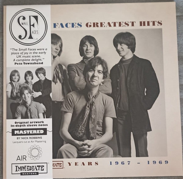 Small Faces : Greatest Hits The Immediate Years 1967 - 1969 (12", Album, Comp, Mono, Ltd, RE)