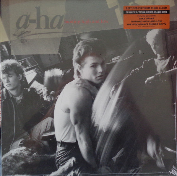 a-ha : Hunting High And Low (LP, Album, Ltd, RE, Ora)