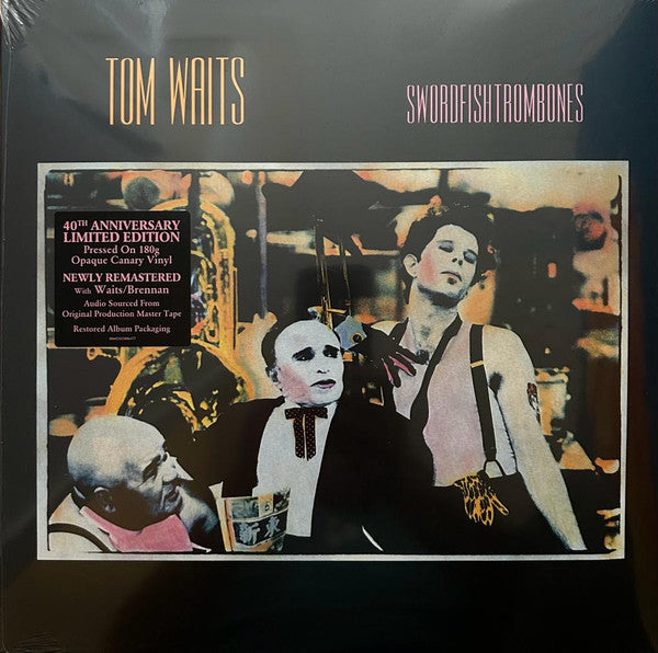 Tom Waits : Swordfishtrombones (LP, Album, Ltd, RE, RM, Can)