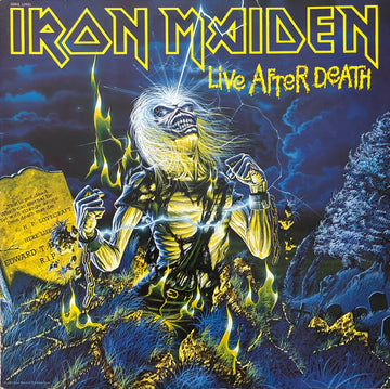 Iron Maiden : Live After Death (2xLP, Album, Gat)