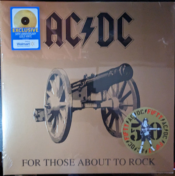 AC/DC : For Those About To Rock (LP, Album, RE, RM, S/Edition, Gol)