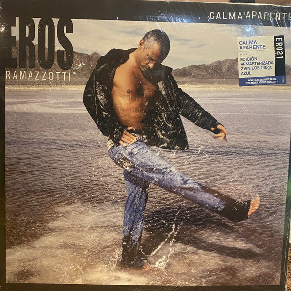 Eros Ramazzotti : Calma Aparente (2xLP, Album, Blu)