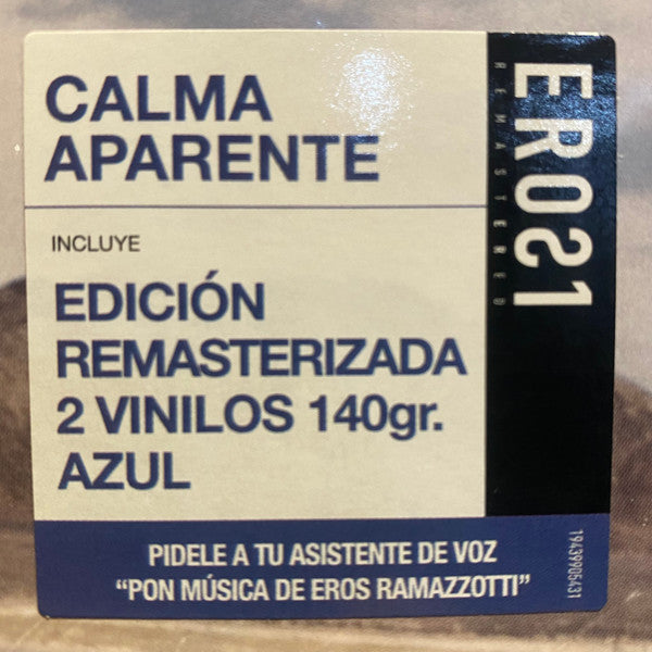 Eros Ramazzotti : Calma Aparente (2xLP, Album, Blu)