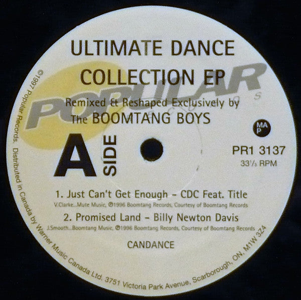 The Boomtang Boys : Ultimate Dance Collection EP (12", EP)