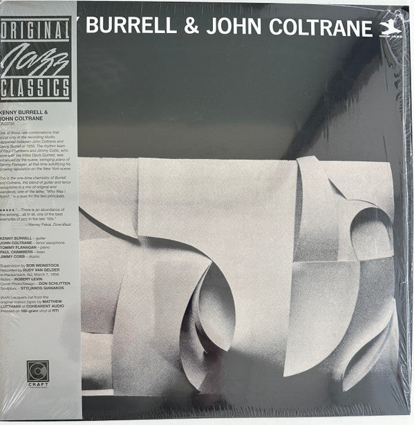 Kenny Burrell  &  John Coltrane : Kenny Burrell & John Coltrane (LP, Album, Mono, RE, 180)