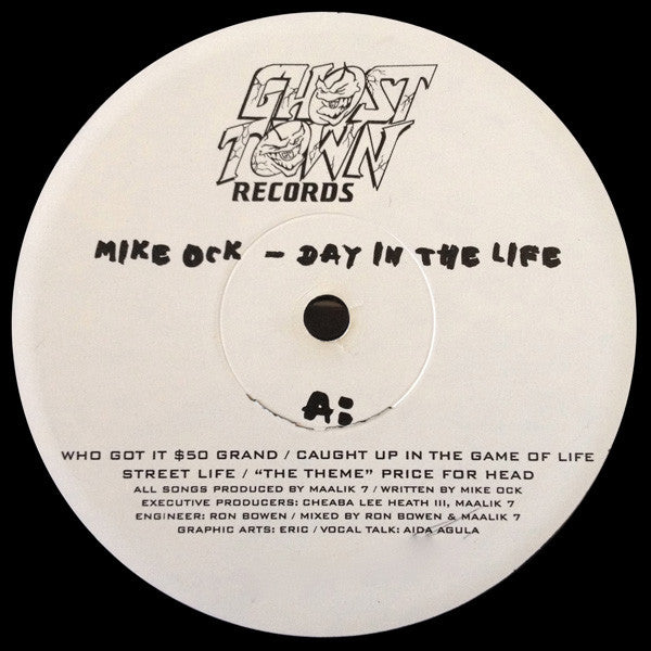 Mike Ock : Day In The Life (12", EP)