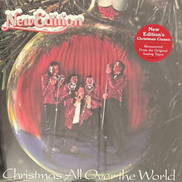 New Edition : Christmas All Over The World (LP, Album)