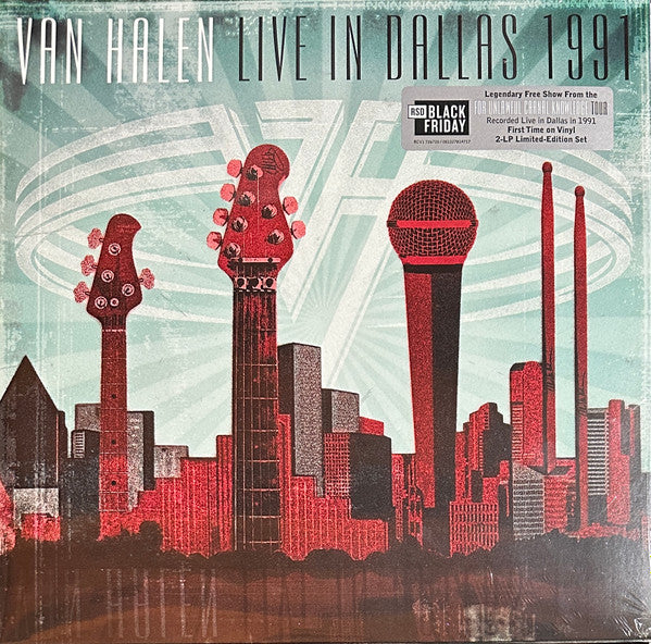 Van Halen : Live In Dallas 1991 (2xLP, RSD, Ltd, Red)