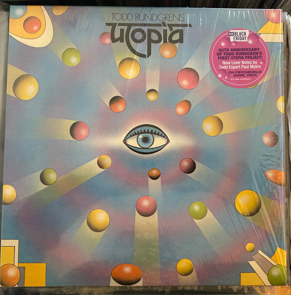 Todd Rundgren's Utopia* : Todd Rundgren's Utopia (LP, Album, Ltd, RE, Psy)