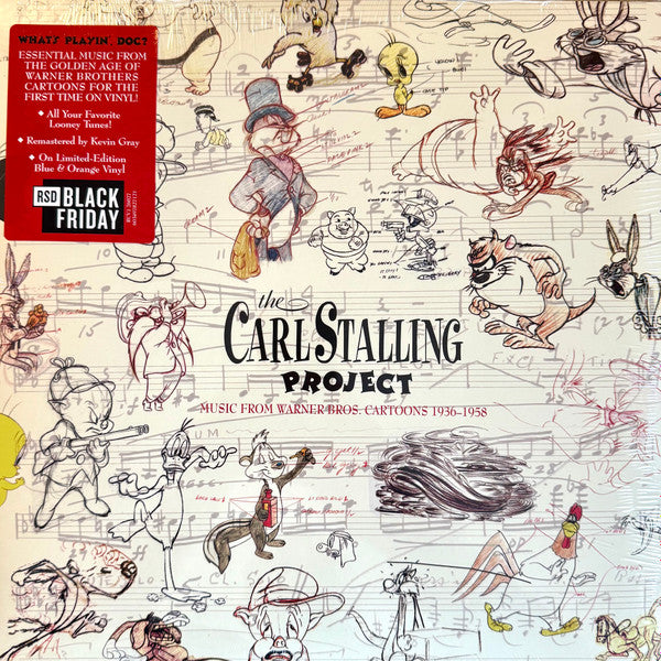 Carl Stalling : The Carl Stalling Project (Music From Warner Bros. Cartoons 1936-1958) (LP, Ora + LP, Blu + RSD, Comp, RE)