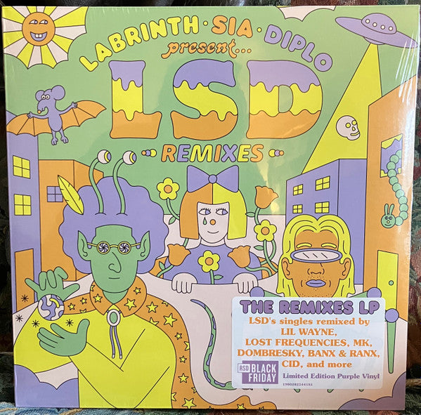 Labrinth, Sia & Diplo Present LSD (53) : Remixes (LP, Album, RSD, RE, S/Edition, pur)