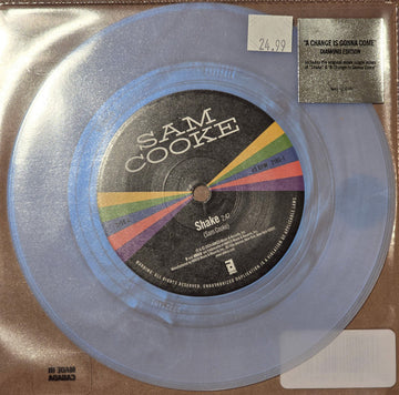 Sam Cooke : Shake / A Change Is Gonna Come (7", RSD, Single, Mono, S/Edition, Whi)