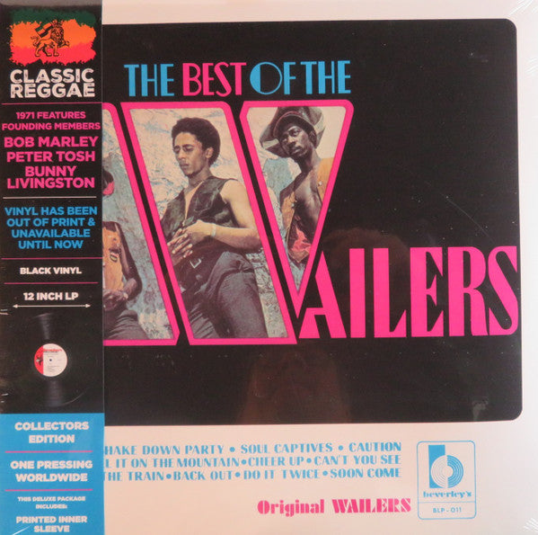 The Wailers : The Best Of The Wailers (LP, Album, RE)