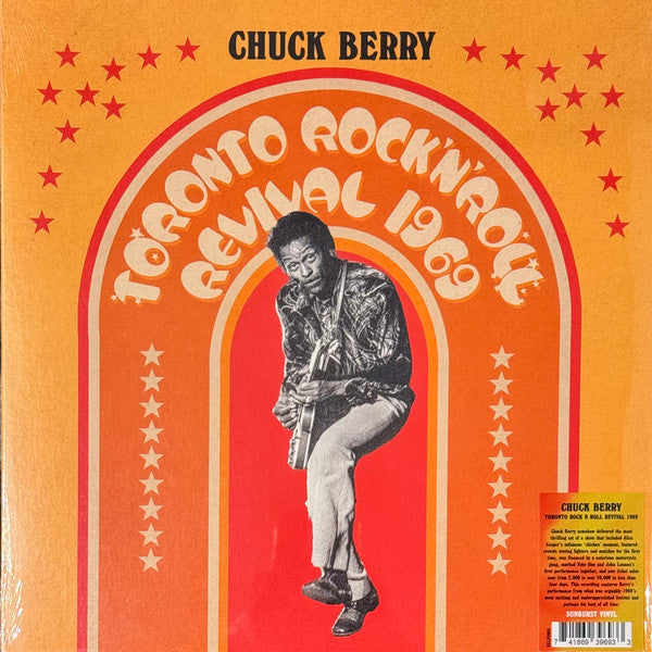 Chuck Berry : Toronto Rock 'N' Roll Revival 1969 (LP, Album, RSD, RE, Sun)