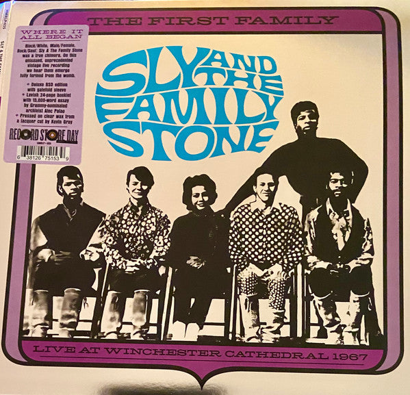 Sly & The Family Stone : The First Family - Live At The Winchester Cathedral 1967 (LP, RSD, Dlx, cle)