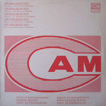 Marcello Giombini : Overground (LP)