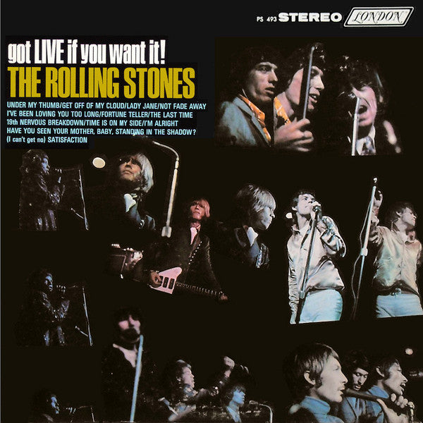 The Rolling Stones : Got Live If You Want It! (LP, Album, RE)