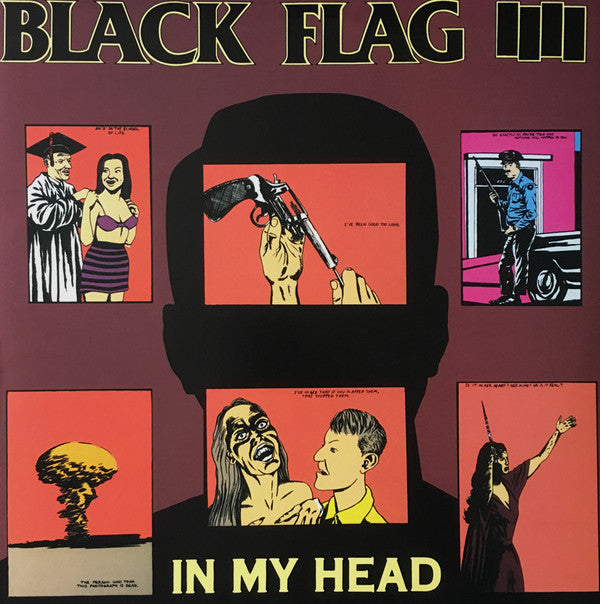 Black Flag : In My Head (LP, Album, RP)