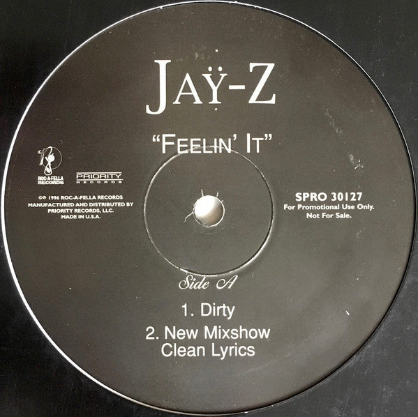 Jaÿ-Z* : Feelin' It (12", Promo)