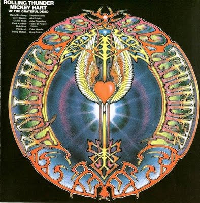 Mickey Hart : Rolling Thunder (LP, Album, RE)