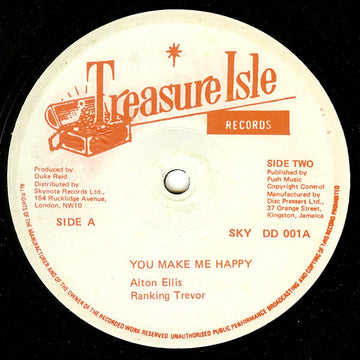 Alton Ellis & Ranking Trevor / Alton Ellis : You Make Me Happy / Baby I Love You (12")